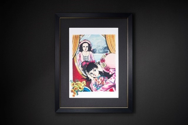 刺繍アート【楳図かずお_洗礼B】