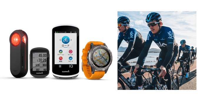 GARMINデバイスとTeam Sky