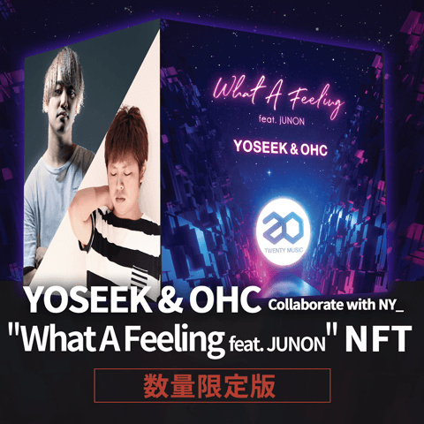 【Limited Edition】YOSEEK & OHC Collaborate with NY_ "What A Feeling feat. JUNON"