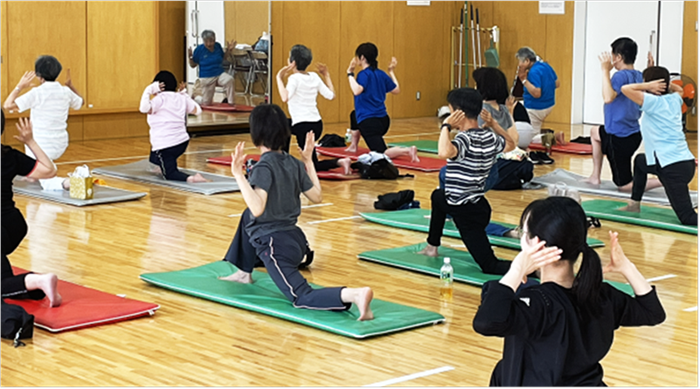 近畿大学アンチエイジングセンター 第38回市民公開講座 「健康スポーツ教室」をテーマに運動を通じた健康づくりを学ぶ