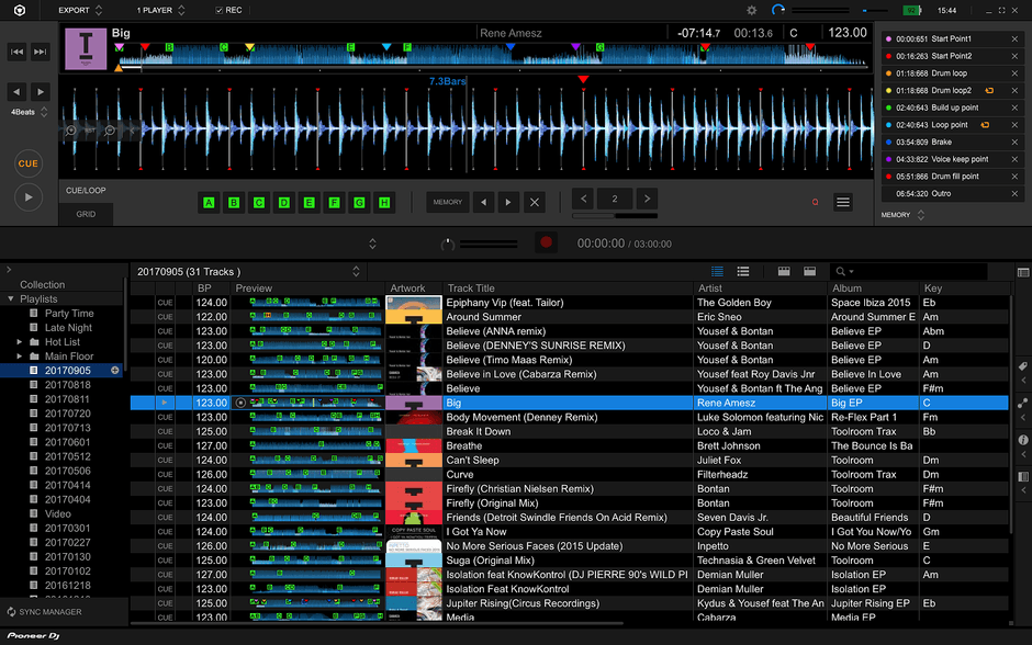 必要な情報が見やすくなったGUI