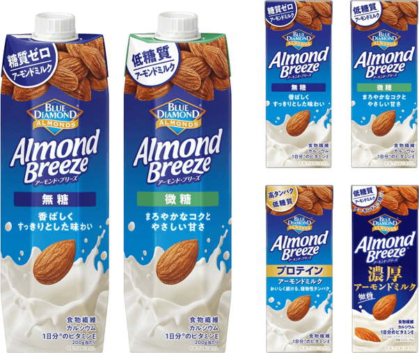 カゴメ株式会社　アーモンドミルク一覧