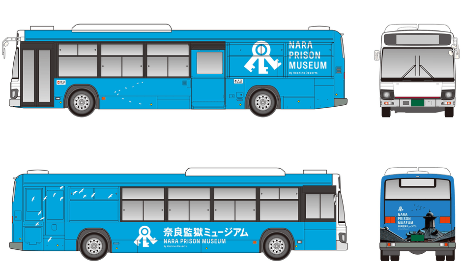 監獄ミュージアム線ラッピング