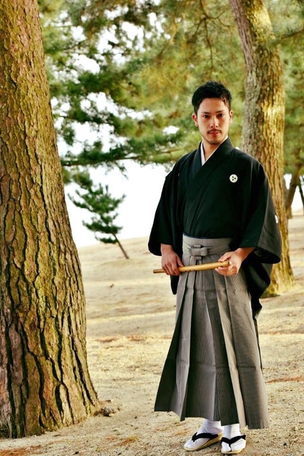 毎晩行われる邦楽の演奏(篠笛)