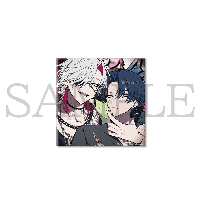 ●LOVE&ART SHOP:EP05ジャケットスクエア缶バッチ(53mm×53mm)