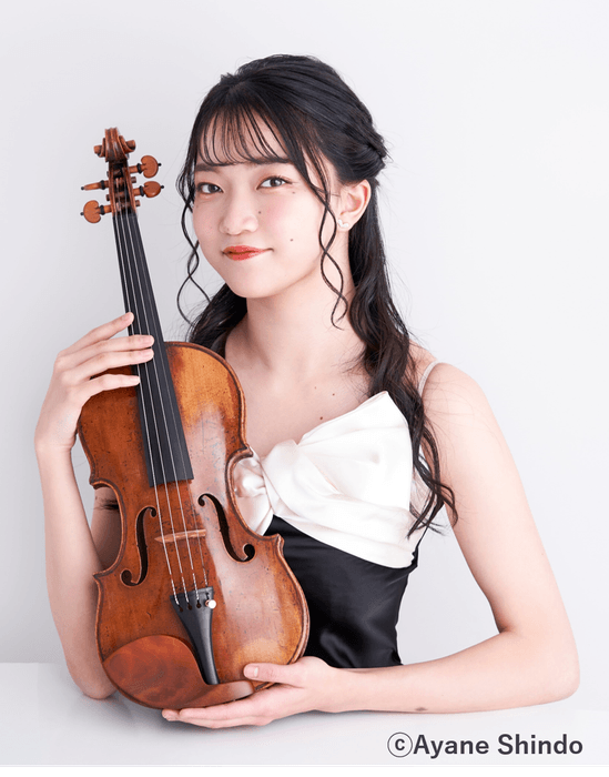 橘和美優(ヴァイオリン)(C)Ayane Shindo