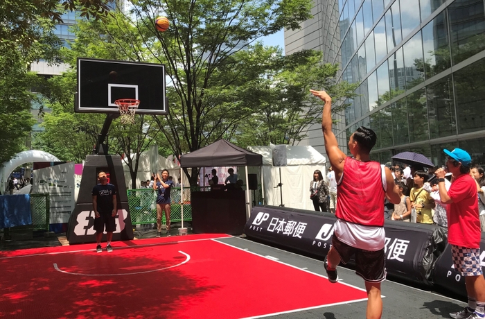 3×3バスケゾーンイメージ