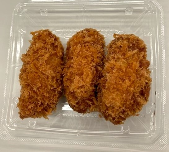 広島県産カキフライ(3個入)画像(画像はイメージです。)