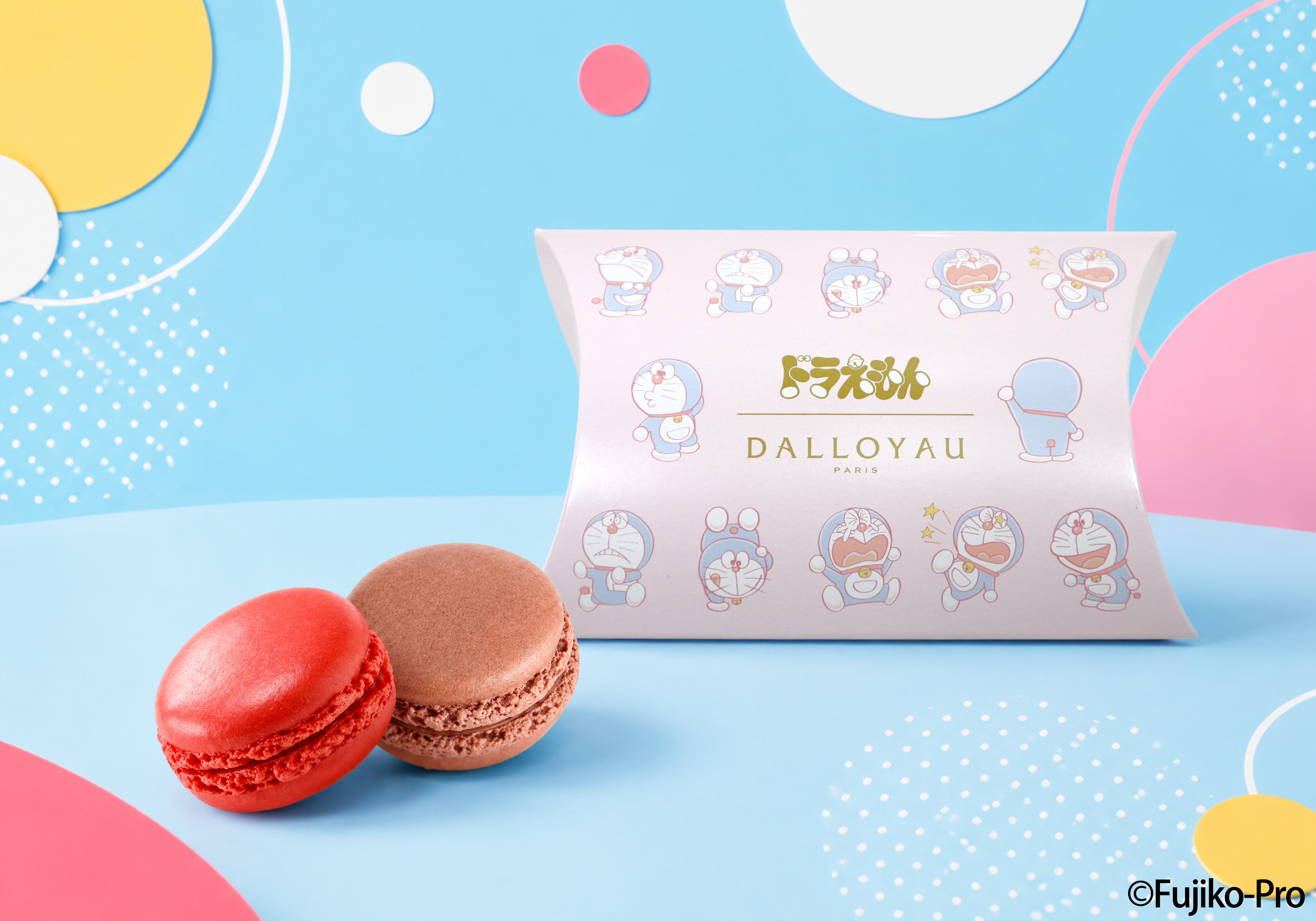 ダロワイヨから「ドラえもん」スイーツ第三弾が登場！ 限定デザインの