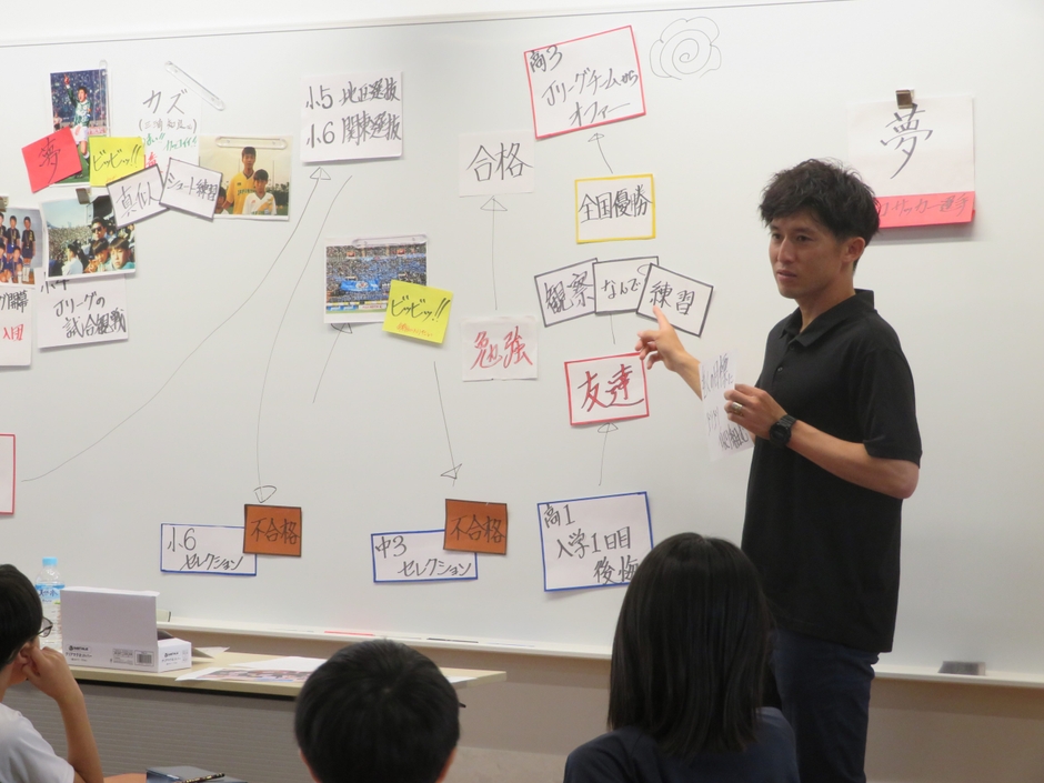 2023年開催の様子 夢先生:増嶋 竜也さん(元サッカー選手)