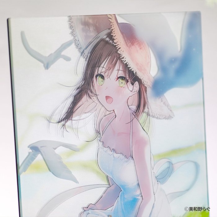 美和野らぐ アクリルアート(ミラー) 「あの夏の香り」