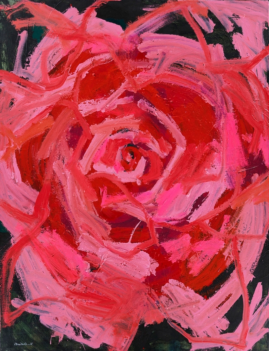 「木梨憲武展 Timing ー瞬間の光りー」ROSE