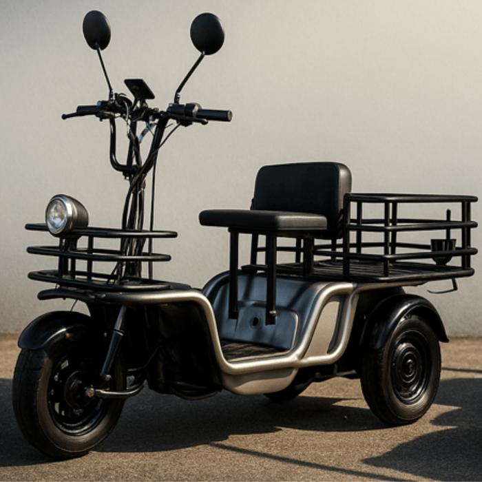 開発中の三輪モデル