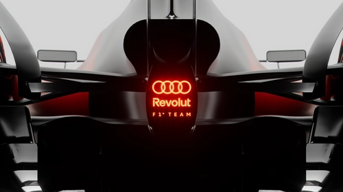 Audi Revolut F1 Teamが公式名称とロゴを公開、ベルリンでのローンチイベントを発表