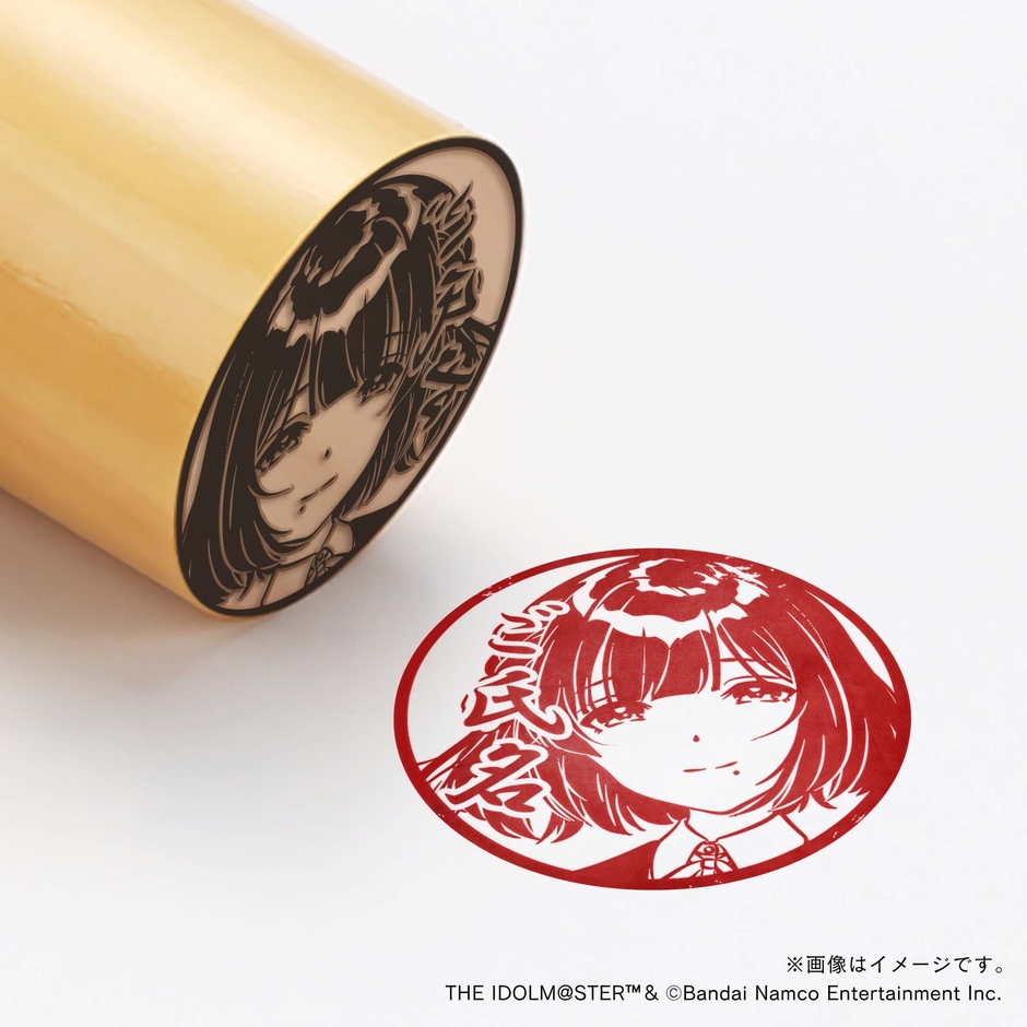 【学園アイドルマスター】 秦谷美鈴・制服ver. ・丸印18mm