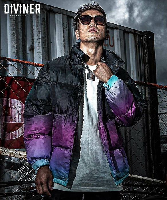 Gradation Padded Jacket　/　グラデーションパデッドジャケット