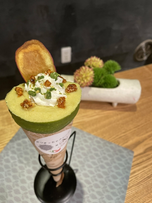 佐倉東_佐倉茶とサツマイモクレープ開発