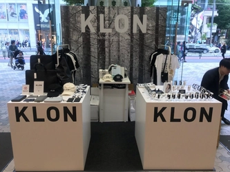 関東初！究極のシンプルブランド『KLON』のポップアップストア 　ラフォーレ原宿に期間限定オープン