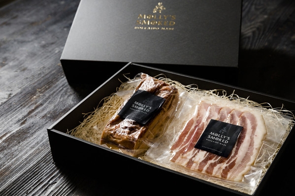 グルメ3位 MOLLY'S SMOKED/北海道産生ベーコンセット