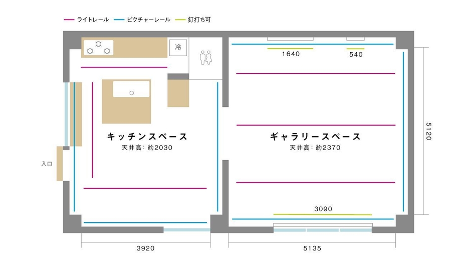 ギャラリー平面図