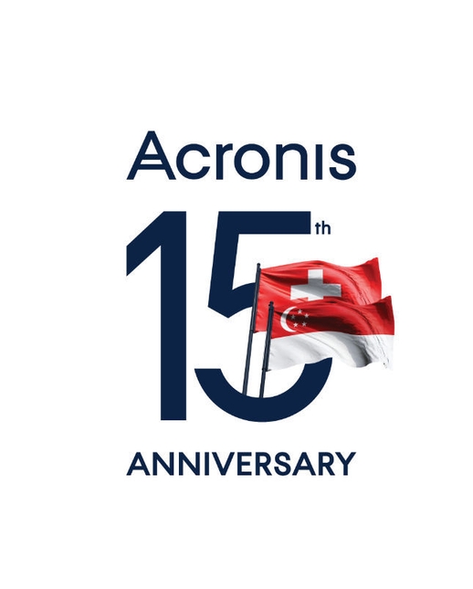 Acronis15周年ロゴ