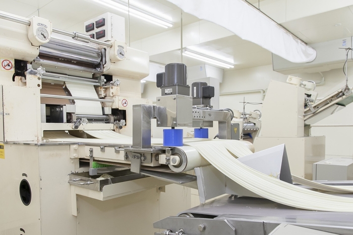 自社製麺工場（一部）