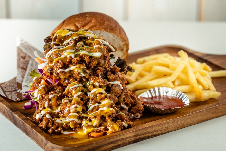 名物!極上肉づくしバーガー