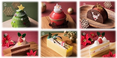 クリスマスのパーティテーブルを華やかに彩る コレクションしたくなるクリスマスケーキ販売 2017年12月21日（木）～12月25日（月）　宝塚ホテルにて販売