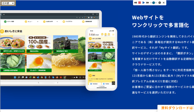 日本語画面