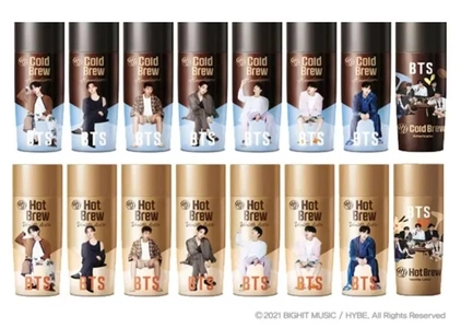 BTSスペシャルパッケージ新商品「アメリカーノ・バニララテ」　 ファミリーマート＆ブロコリストアで6月29日(火)発売！