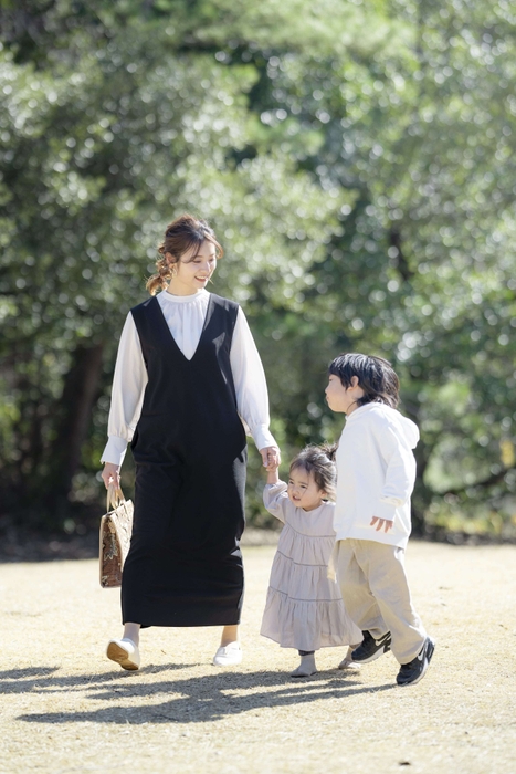 お出かけスタイル/親子