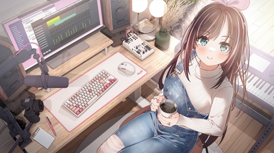 KizunaAI描き下ろしデザイン