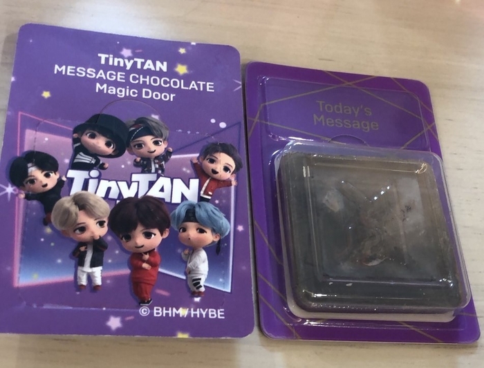 TinyTANメッセージチョコレート 2