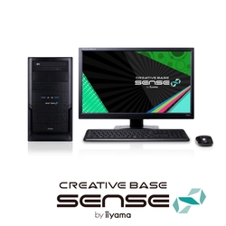 iiyama PC「SENSE∞（センス インフィニティ）」より NVIDIA(R) Quadro(R) P600を搭載した クリエイター向けミニタワーパソコンを発売