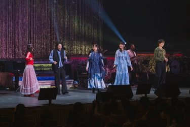 一夜限りのスペシャルライブ『City Pop Live -encore- 中川晃教・荒井麻珠・島太星・福田未来 featuring 武部聡志』9月テレビ初・独占放送！CS衛星劇場