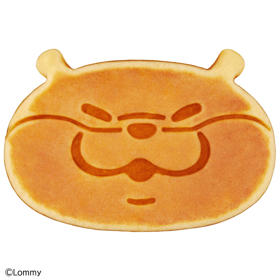 こんがりきゃらパンケーキメーカー 可愛い嘘のカワウソ(焼き上がりイメージ2)