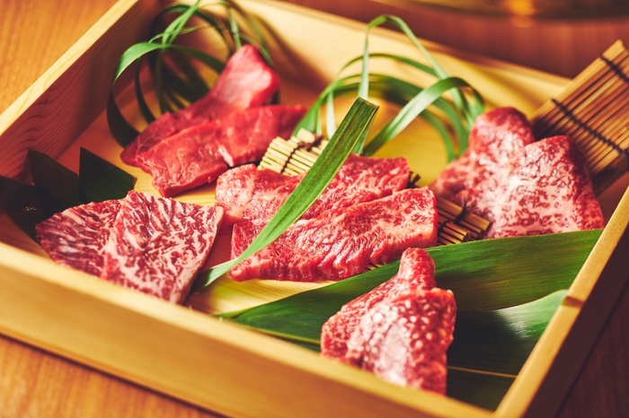 【和牛5種盛り 2,900円】