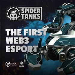 不気味なキャタピラとバトルブロウラーの融合、 Gala GamesのSpider Tanks公式ローンチ