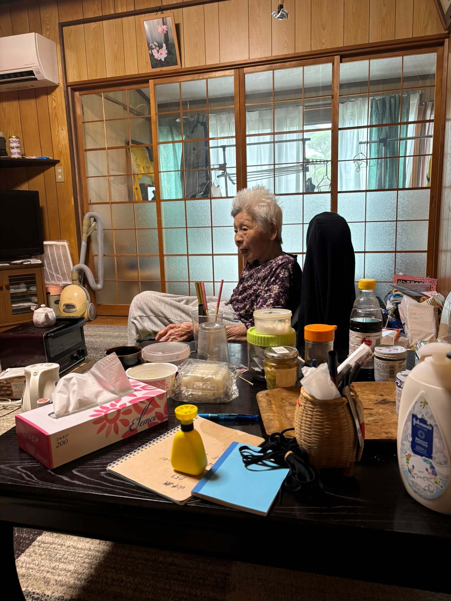 一人暮らし高齢者の様子