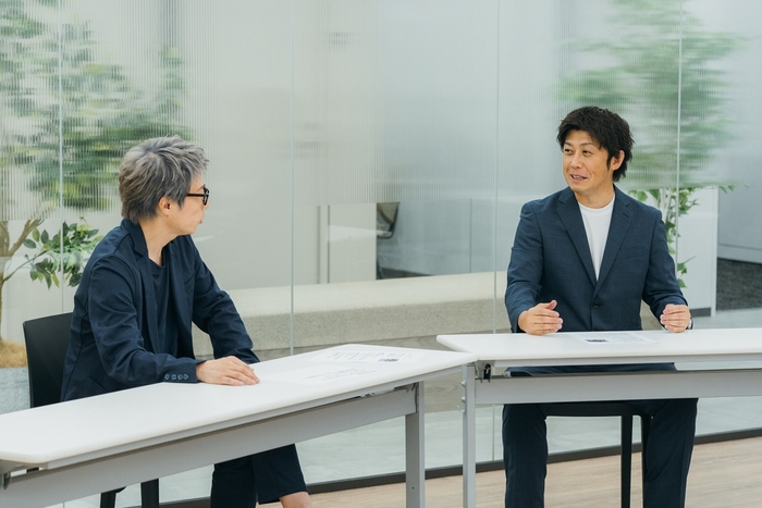 松下モータース 松下社長と田村淳 対面インタビュー写真(4)
