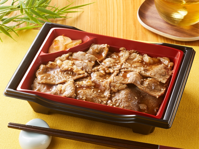 牛カルビ焼肉重　単品画像