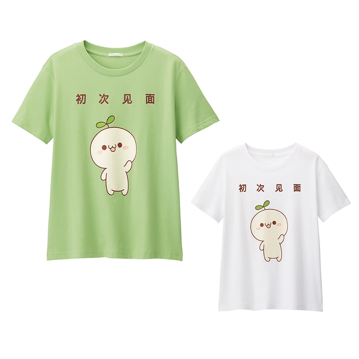 GUコラボ 長草くんTシャツ_women