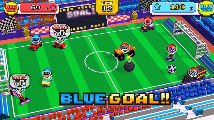 「パーティゲーム：GOAL」相手ゴールにシュートを決めろ！