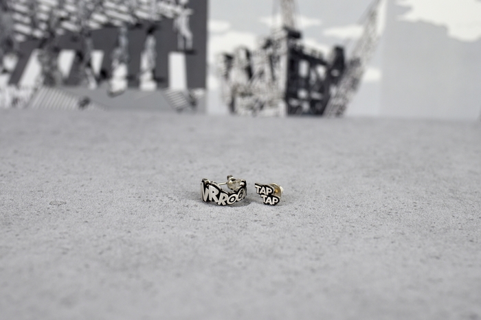 S.E.HOOP PIEACE Left/S.E.STUDS PIEACE Right