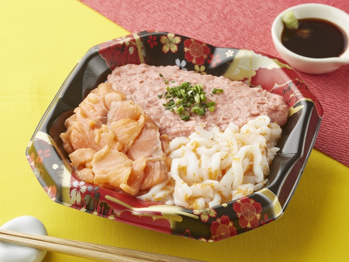 彩り海鮮具材32%増量丼画像(画像はイメージです。)