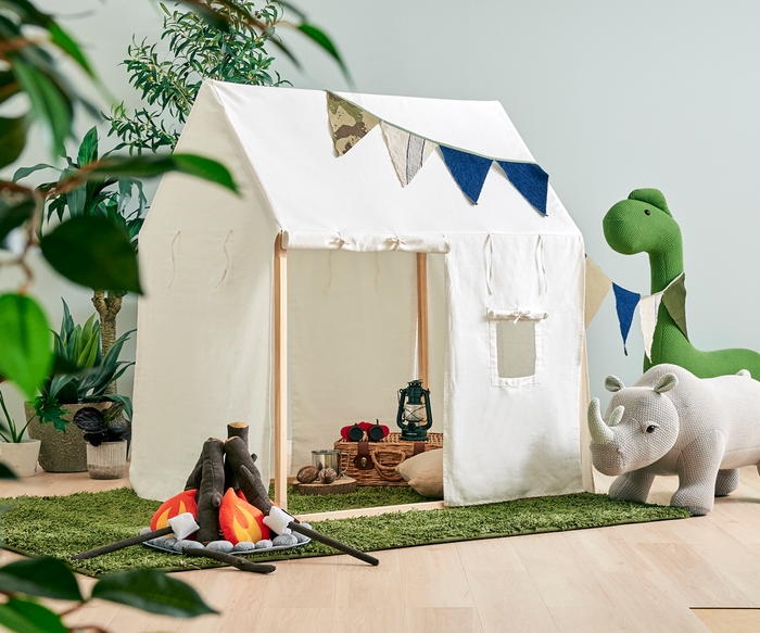 キッズテント「asweets」コットン プレイハウス