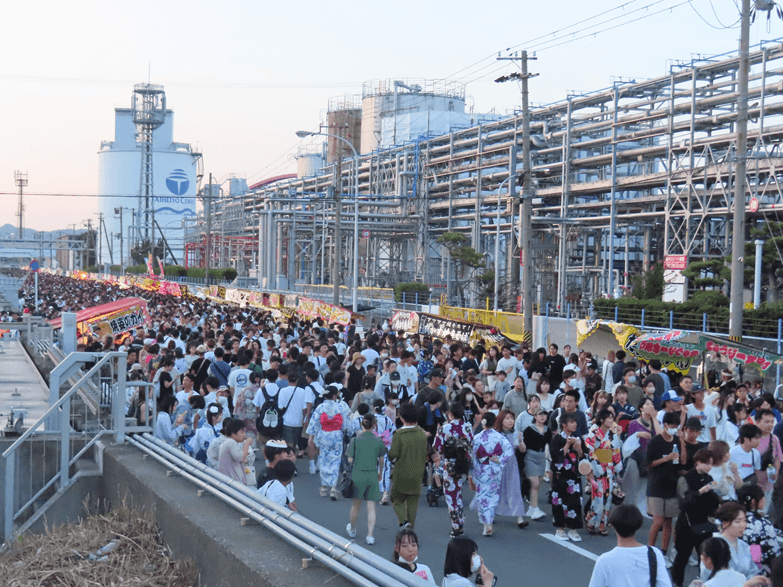和歌山港まつりの様子