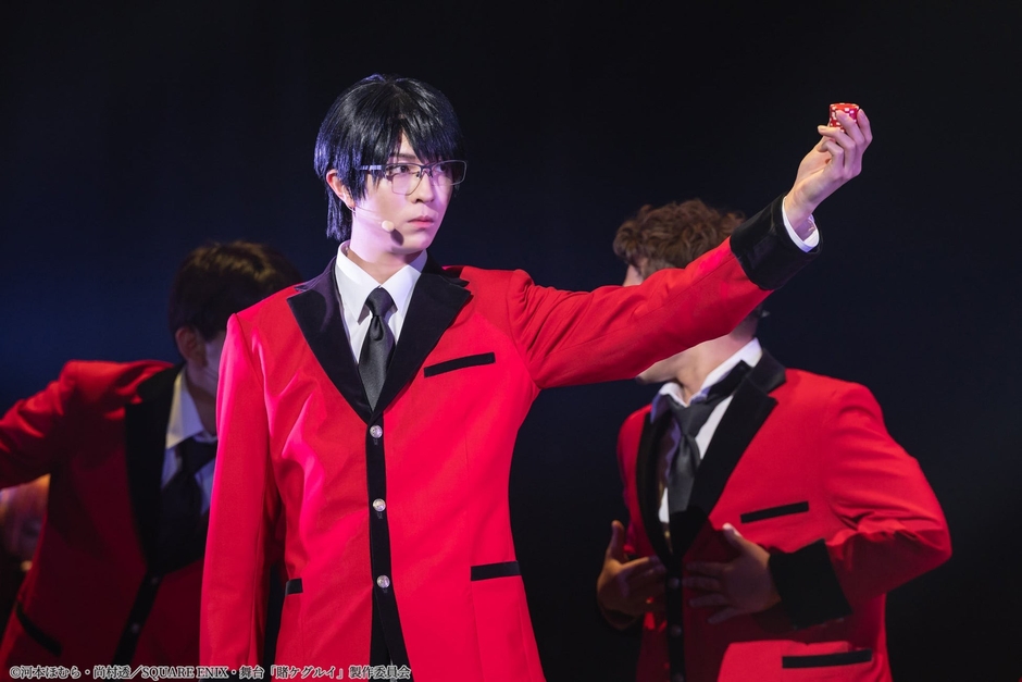 ©河本ほむら・尚村透／SQUARE ENIX・舞台「賭ケグルイ」製作委員会