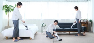 コードレスでストレスなく使用可