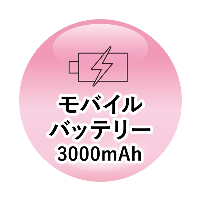 モバイルバッテリー 3,000mA